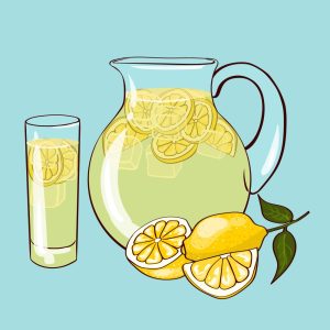 Lemon water for sore throat