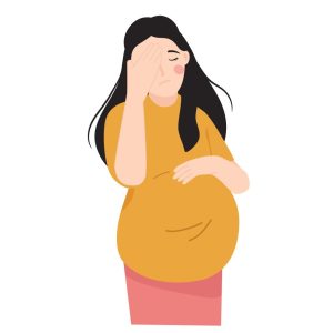 Fatigue in pregnant woman